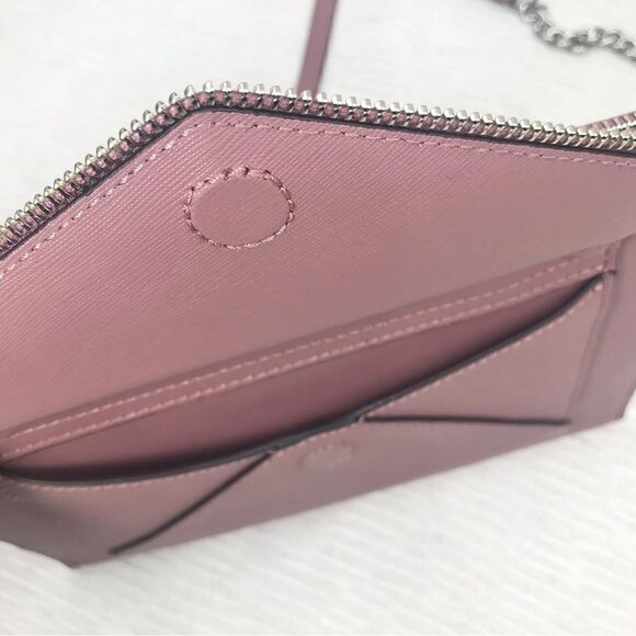 Rebecca Minkoff Mauve Pink Slim Envelope Bag - Picture 8 of 15